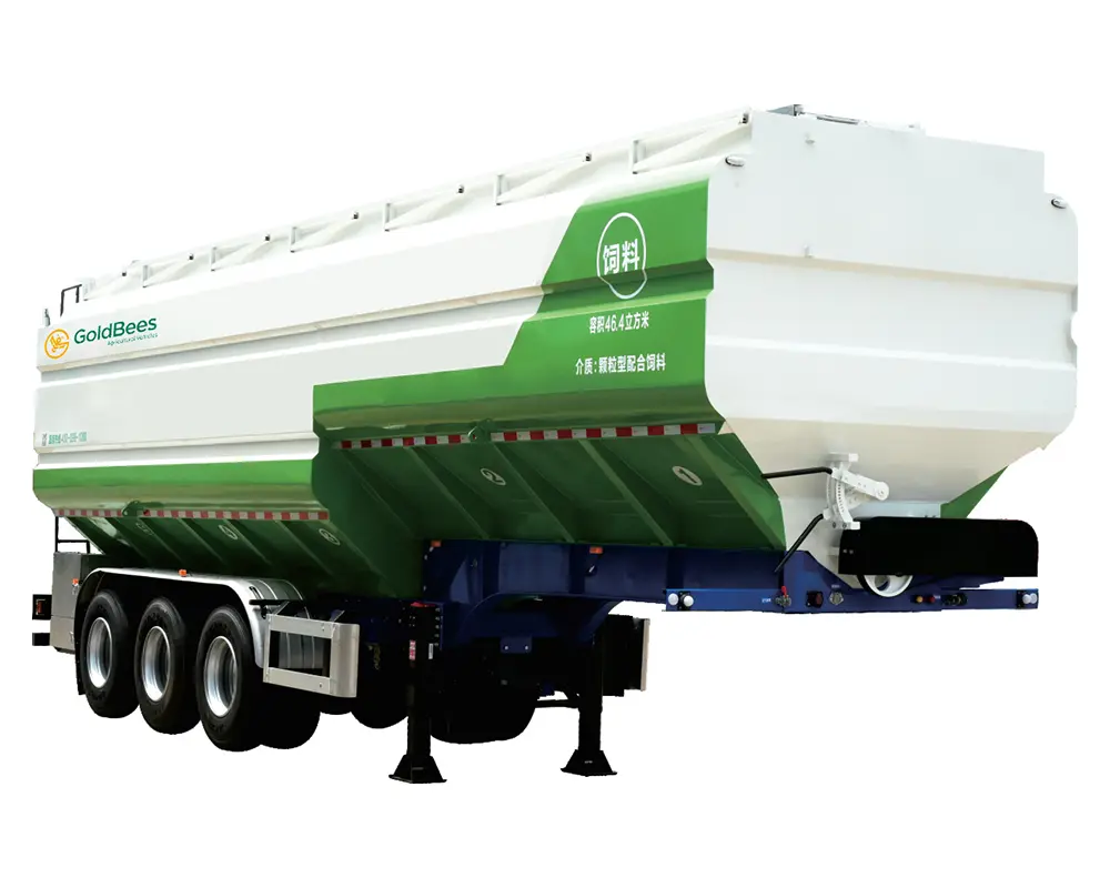 How GoldBees Semi-Trailer Streamlines Bulk Feed Handling in 2025