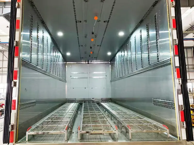 GoldBees Day-old ChickLayer Transport Truck---Fully Enclosed Automated Logistics (15)