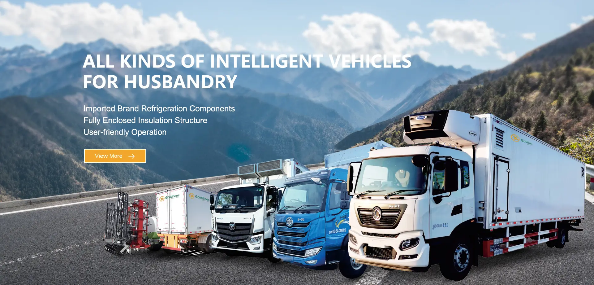 all kinds of intelligent vehicles for husbandry